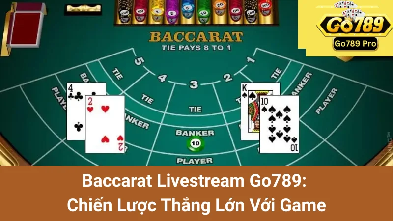 Baccarat Livestream Go789: Chiến Lược Thắng Lớn Với Game